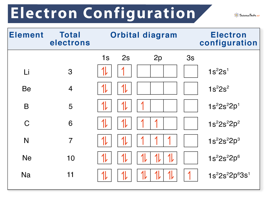 A Chart Of The Spdf Electron Orbitals Chemistry Educa - vrogue.co